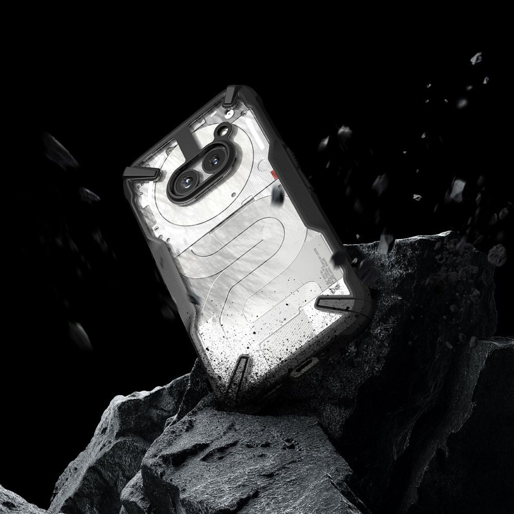 COQUE RINGKE FUSION X NOTHING PHONE 2A / 2A PLUS NOIRE
