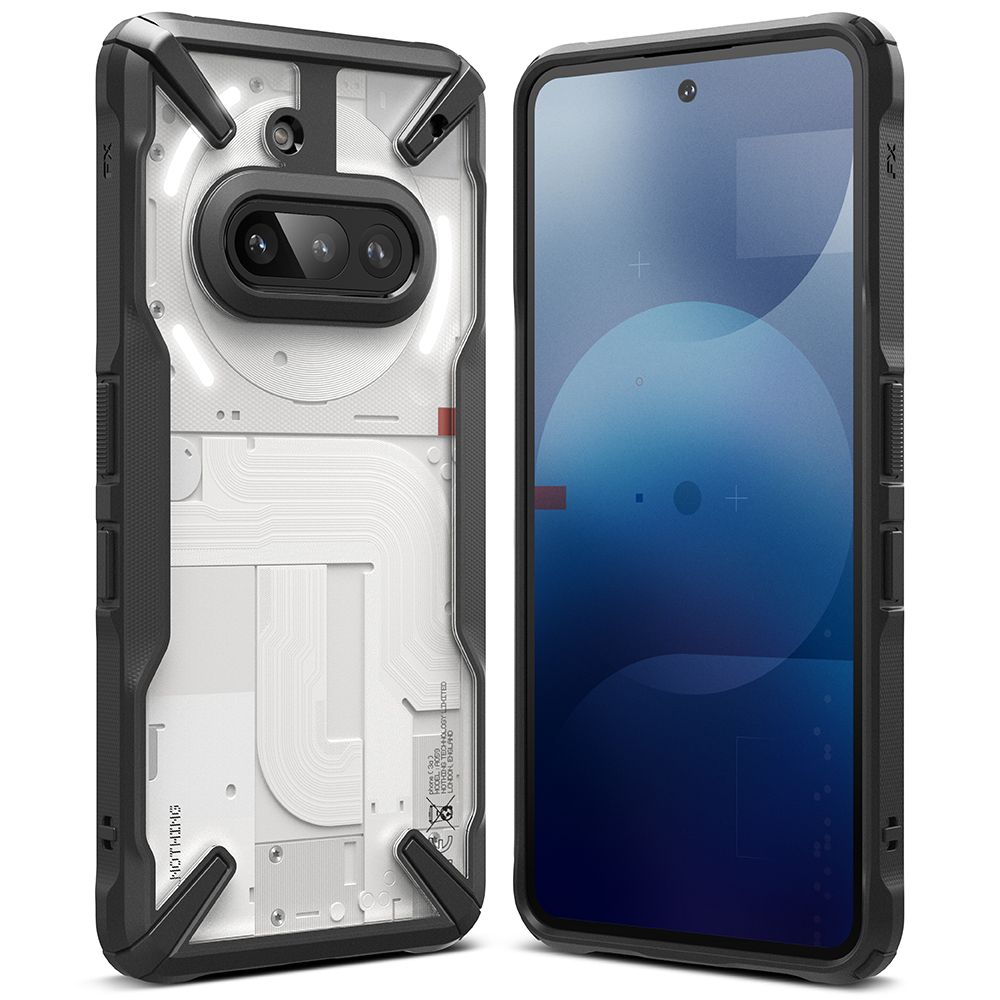 COQUE RINGKE FUSION X NOTHING PHONE 3A NOIRE