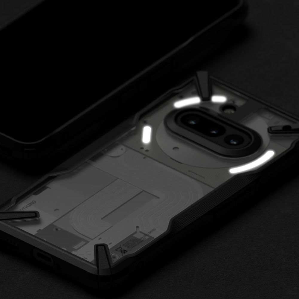 COQUE RINGKE FUSION X NOTHING PHONE 3A NOIRE