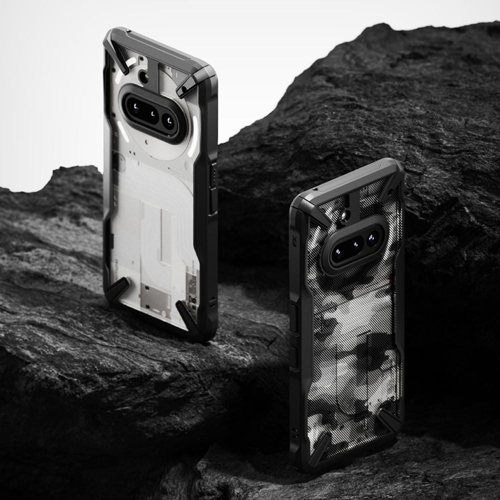 COQUE RINGKE FUSION X NOTHING PHONE 3A NOIRE