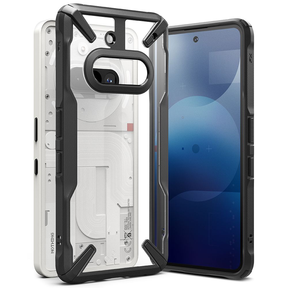 COQUE RINGKE FUSION X NOTHING PHONE 3A NOIRE