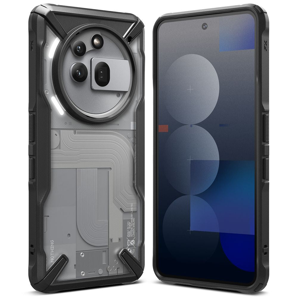 COQUE RINGKE FUSION X NOTHING PHONE 3A PRO NOIRE