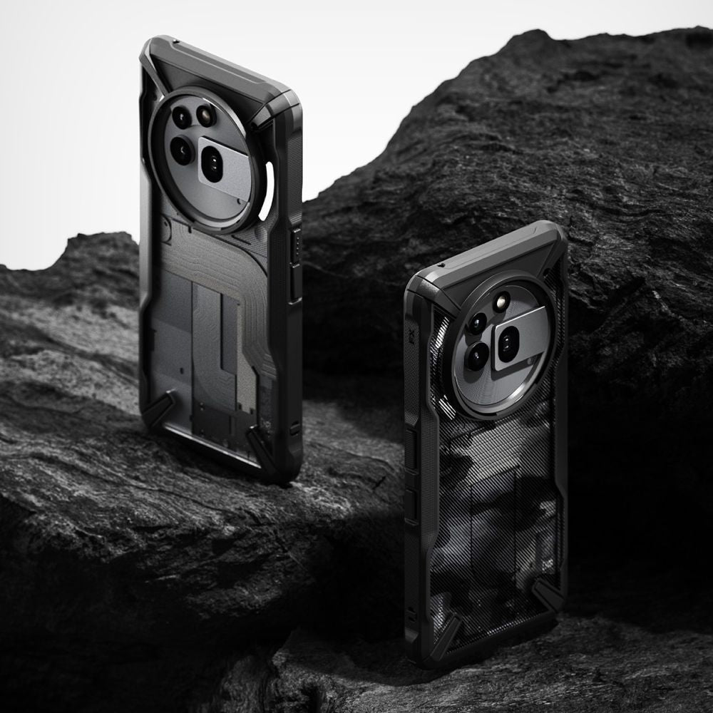 COQUE RINGKE FUSION X NOTHING PHONE 3A PRO NOIRE