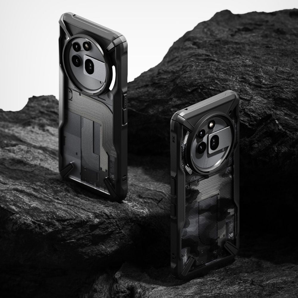COQUE RINGKE FUSION X NOTHING PHONE 3A PRO CAMO NOIR