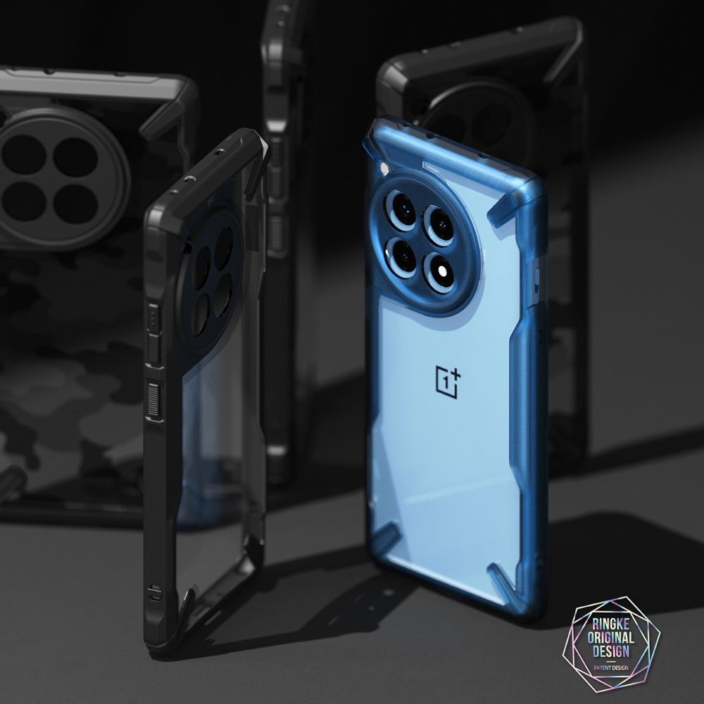 COQUE RINGKE FUSION X ONEPLUS 12R NOIRE