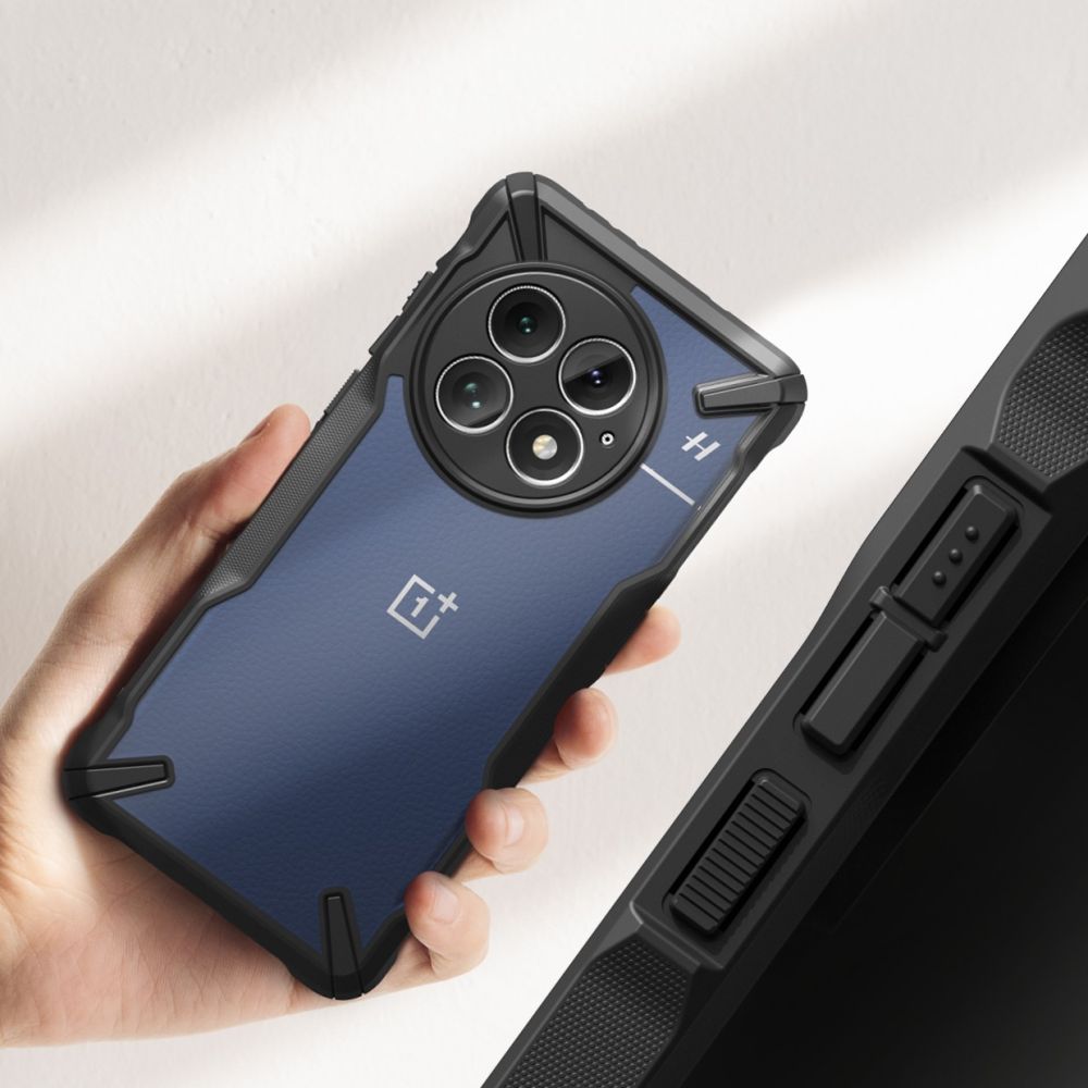 COQUE RINGKE FUSION X ONEPLUS 13 NOIRE