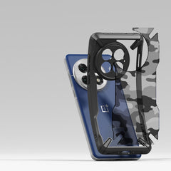 COQUE RINGKE FUSION X ONEPLUS 13 CAMO NOIR
