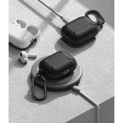 COQUE RINGKE ONYX POUR APPLE AIRPODS PRO 1 / 2 NOIRE