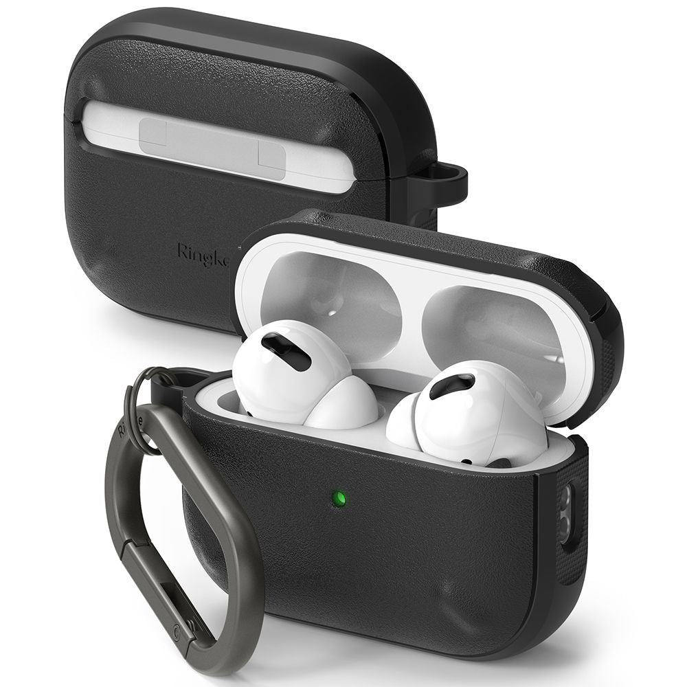 COQUE RINGKE ONYX POUR APPLE AIRPODS PRO 1 / 2 NOIRE