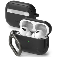 COQUE RINGKE ONYX POUR APPLE AIRPODS PRO 1 / 2 NOIRE