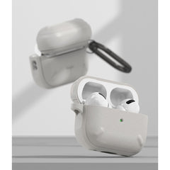 COQUE RINGKE ONYX POUR APPLE AIRPODS PRO 1 / 2 GRIS CHAUD
