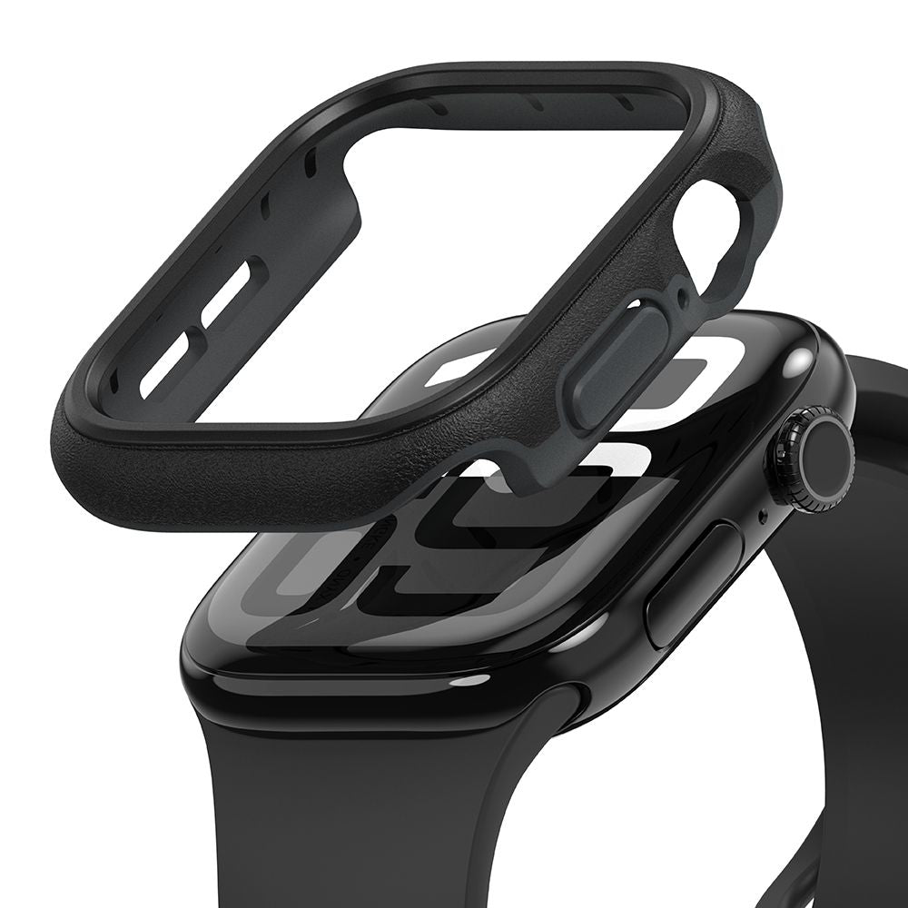 COQUE RINGKE ONYX APPLE WATCH 10 (46 MM) NOIRE