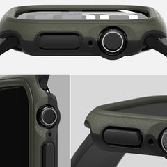COQUE RINGKE ONYX APPLE WATCH 10 (46 MM) VERT FONCÉ