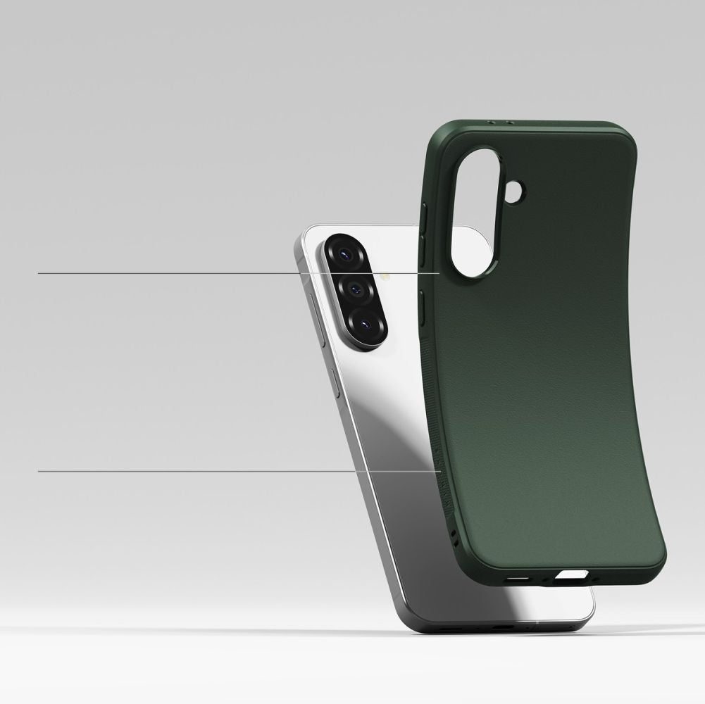 COQUE RINGKE ONYX GALAXY A36 / A56 5G VERT FONCÉ
