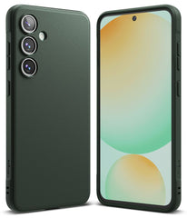 COQUE RINGKE ONYX GALAXY S24 FE VERT FONCÉ