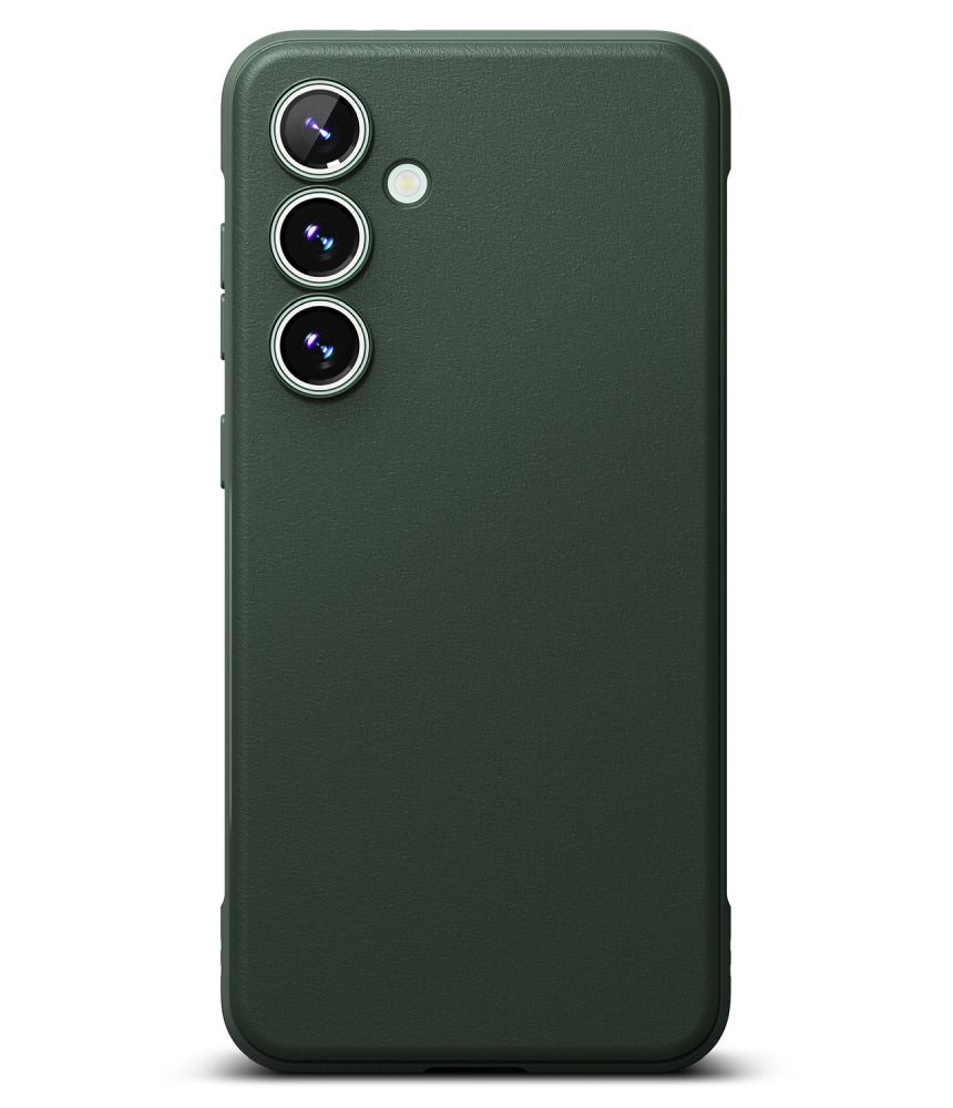COQUE RINGKE ONYX GALAXY S24 FE VERT FONCÉ