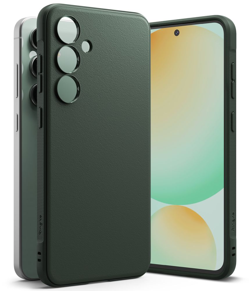 COQUE RINGKE ONYX GALAXY S24 FE VERT FONCÉ