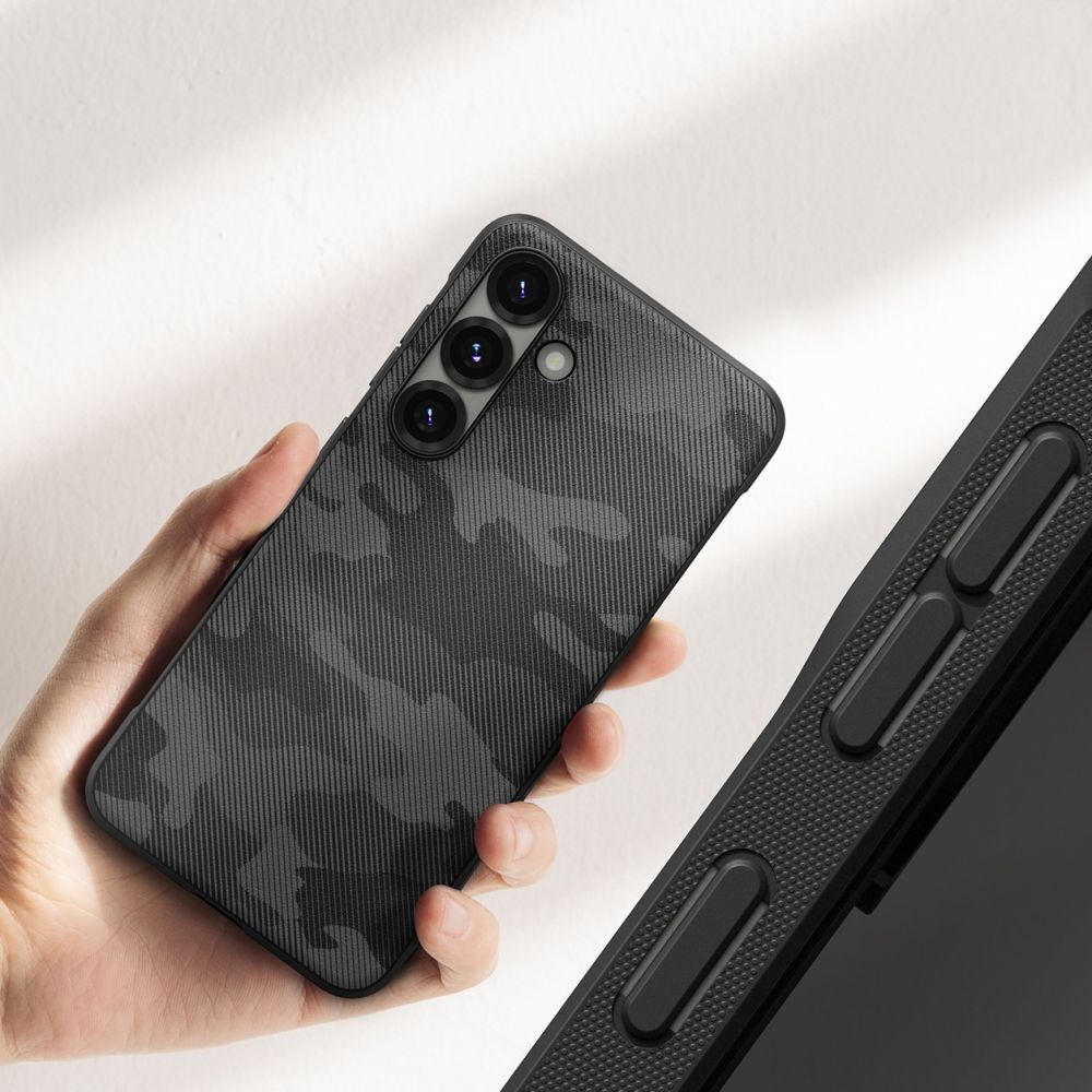 COQUE RINGKE ONYX GALAXY S25 CAMO NOIR