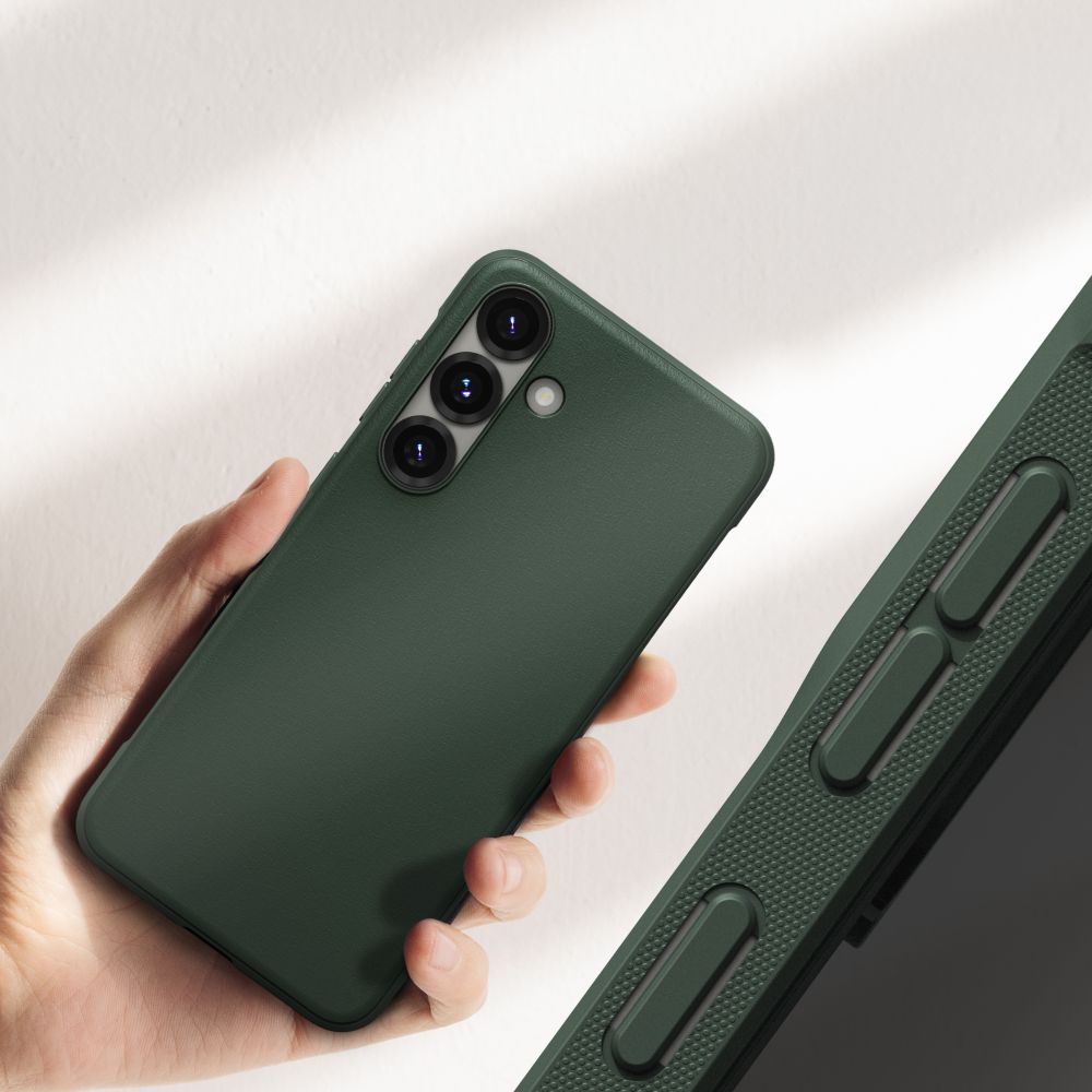 COQUE RINGKE ONYX GALAXY S25 VERT FONCÉ