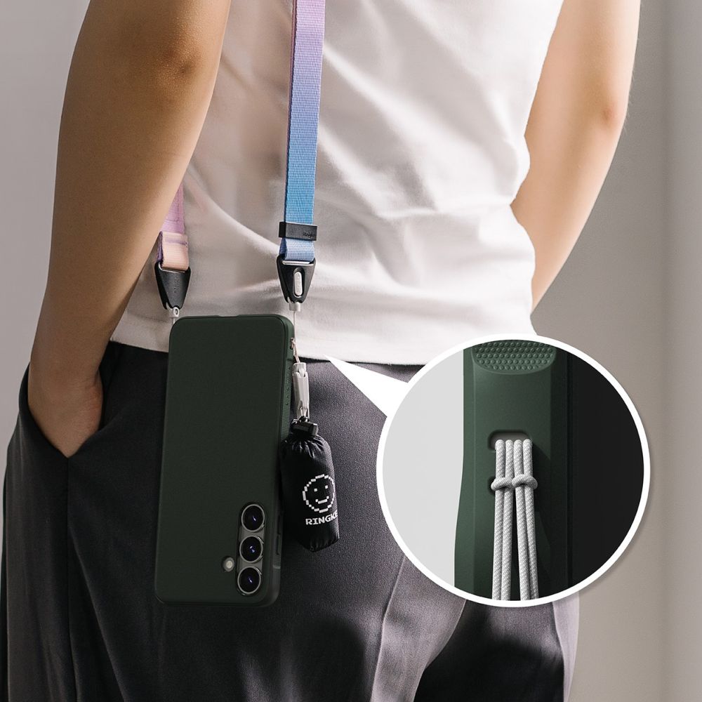 COQUE RINGKE ONYX GALAXY S25 VERT FONCÉ