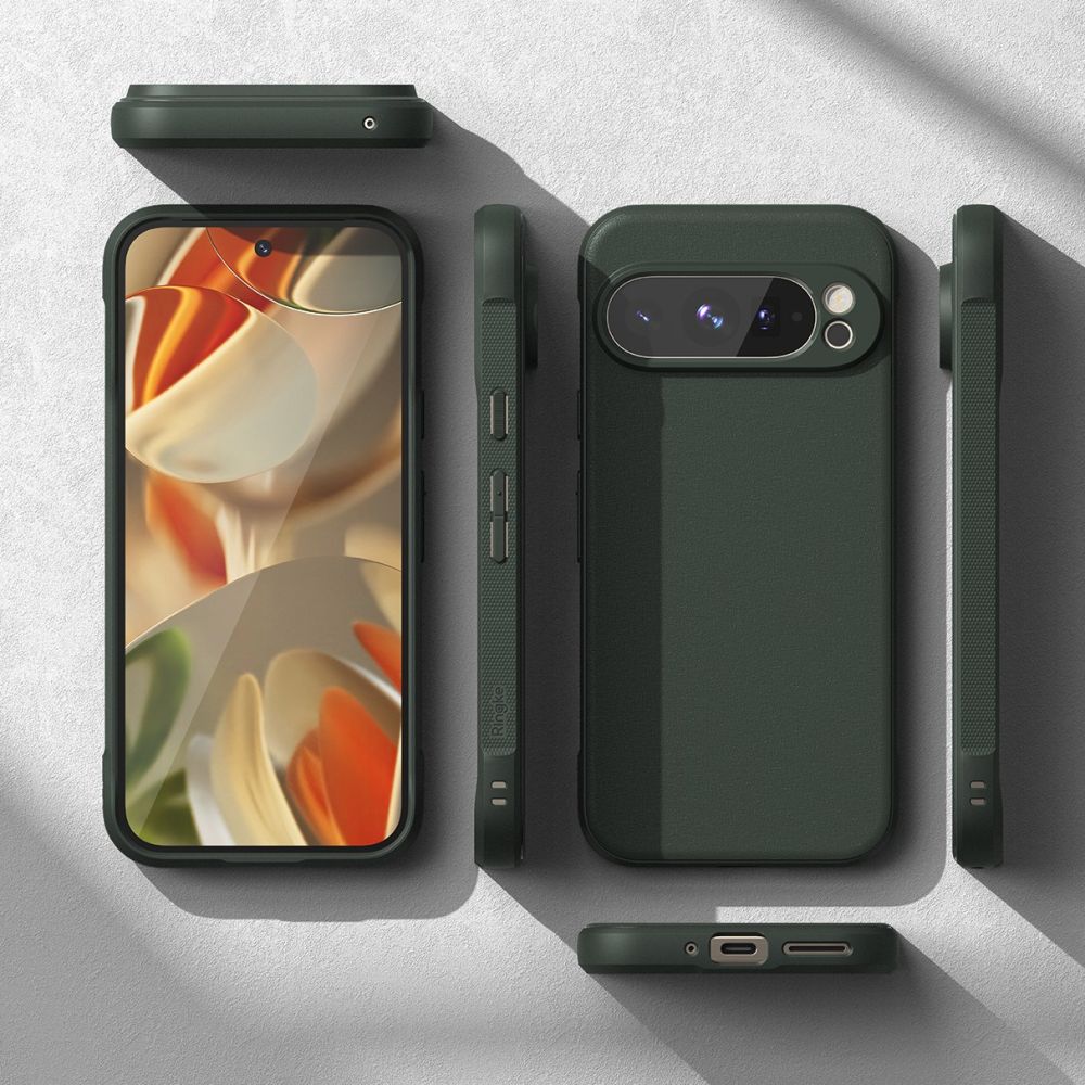 COQUE RINGKE ONYX GOOGLE PIXEL 9 PRO XL VERT FONCÉ