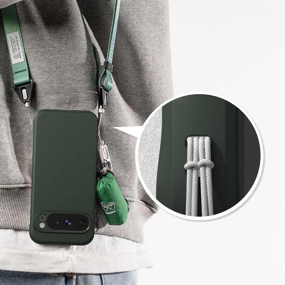 COQUE RINGKE ONYX GOOGLE PIXEL 9 PRO XL VERT FONCÉ