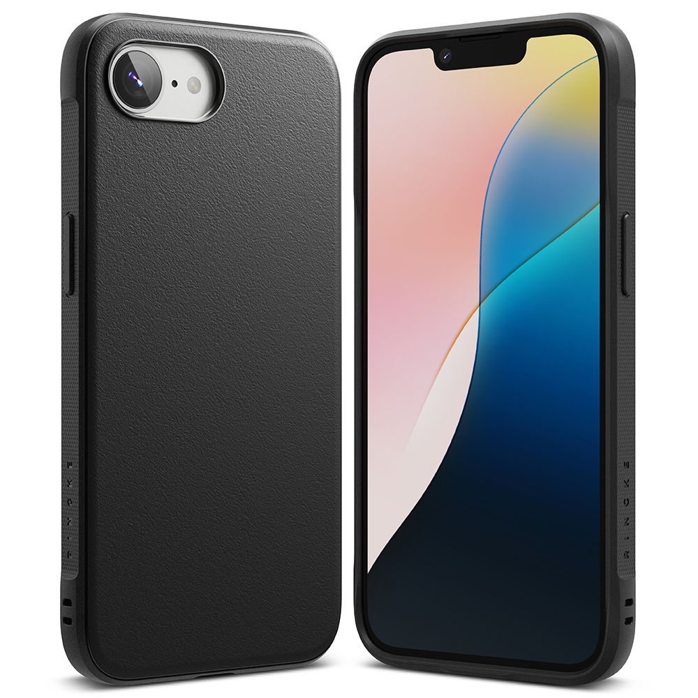 COQUE RINGKE ONYX IPHONE 16E NOIRE