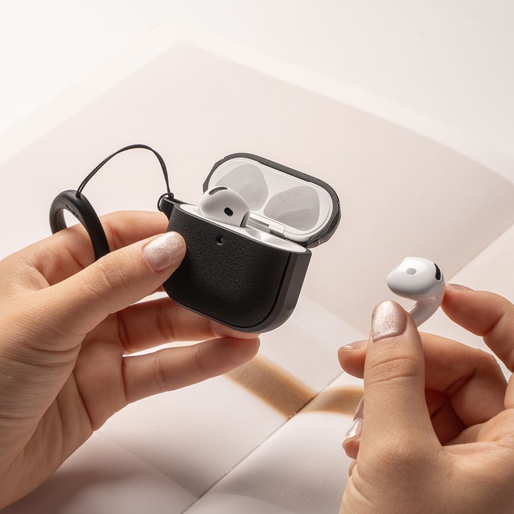 COQUE RINGKE ONYX MAGNETIQUE MAGSAFE APPLE AIRPODS 4 CORAIL CONSTANT
