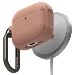 COQUE RINGKE ONYX MAGNETIQUE MAGSAFE APPLE AIRPODS 4 CORAIL CONSTANT