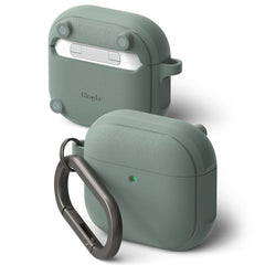COQUE RINGKE ONYX MAGNETIQUE MAGSAFE APPLE AIRPODS 4 VERT SAUGE