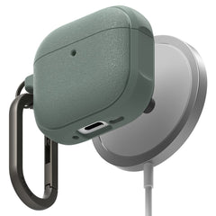 COQUE RINGKE ONYX MAGNETIQUE MAGSAFE APPLE AIRPODS 4 VERT SAUGE