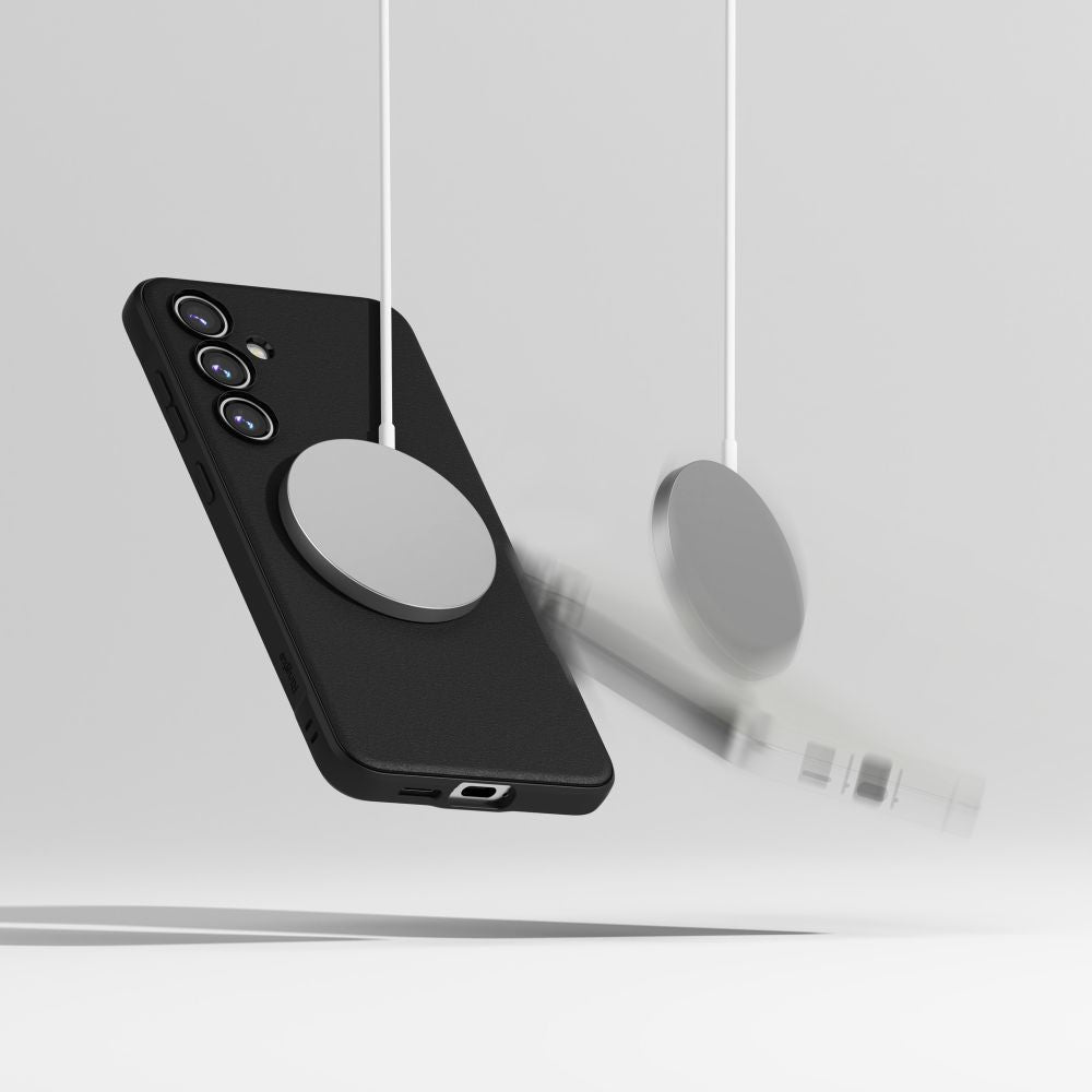 COQUE RINGKE ONYX MAGNETIQUE MAGSAFE GALAXY S24 FE NOIR