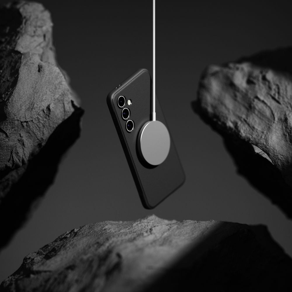 COQUE RINGKE ONYX MAGNETIQUE MAGSAFE GALAXY S24 FE NOIR