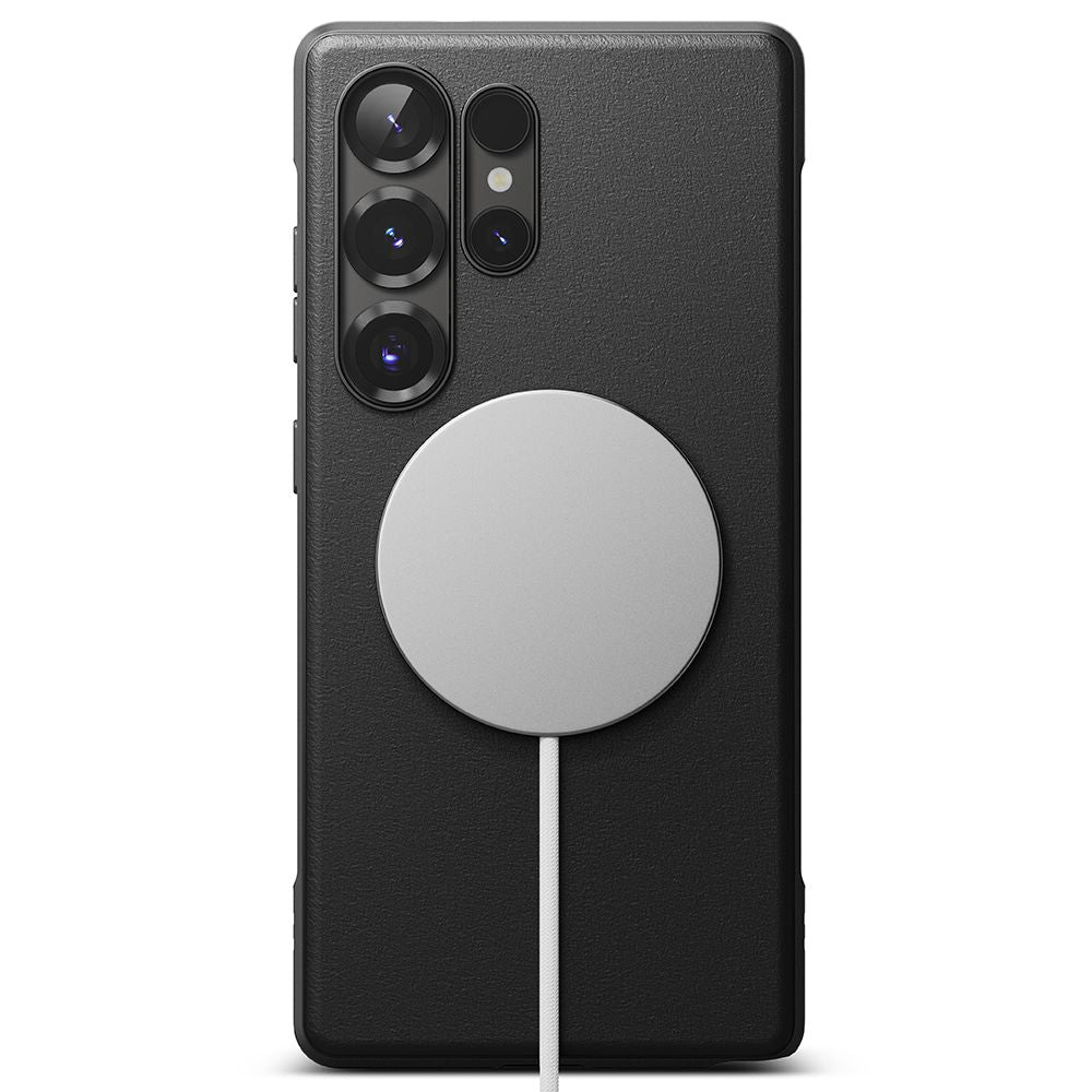 COQUE RINGKE ONYX MAGNETIQUE MAGSAFE GALAXY S25 ULTRA NOIR