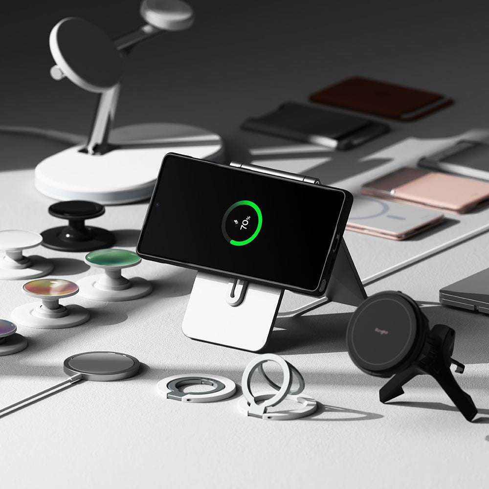 COQUE RINGKE ONYX MAGNETIQUE MAGSAFE GALAXY S25 ULTRA NOIR