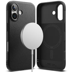 COQUE RINGKE ONYX MAGNETIQUE MAGSAFE IPHONE 16 NOIRE