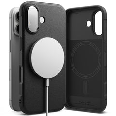 COQUE RINGKE ONYX MAGNETIQUE MAGSAFE IPHONE 16 NOIRE