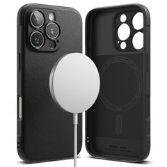 COQUE RINGKE ONYX MAGNETIQUE MAGSAFE IPHONE 16 PRO NOIRE