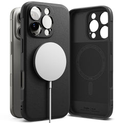 COQUE RINGKE ONYX MAGNETIQUE MAGSAFE IPHONE 16 PRO MAX NOIRE