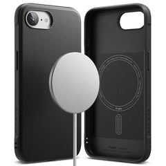 COQUE RINGKE ONYX MAGNETIQUE MAGSAFE IPHONE 16E NOIRE