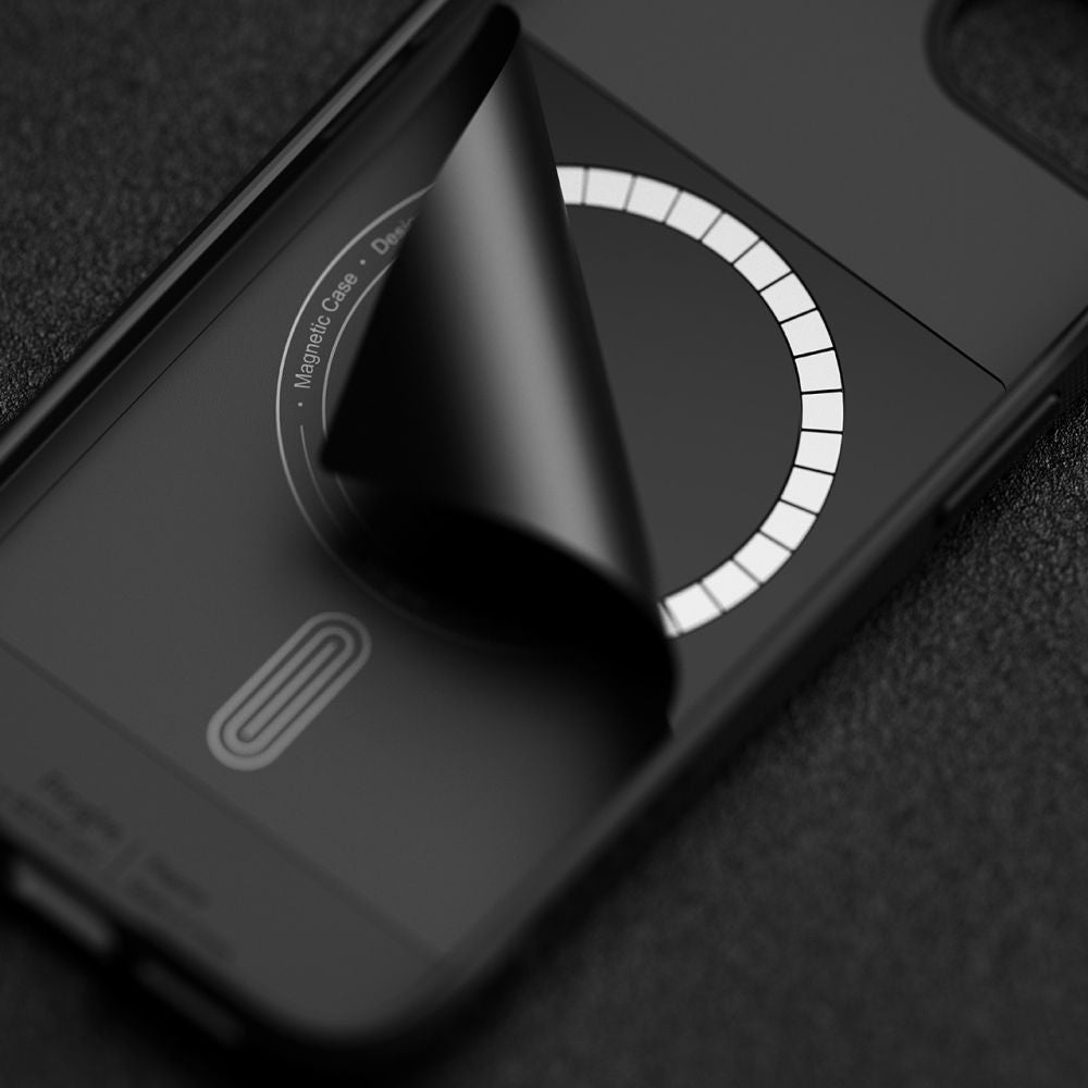 COQUE RINGKE ONYX MAGNETIQUE MAGSAFE IPHONE 16E NOIRE