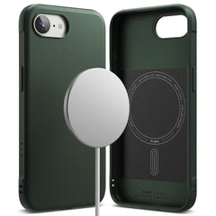 COQUE RINGKE ONYX MAGNETIQUE MAGSAFE IPHONE 16E VERT FONCÉ