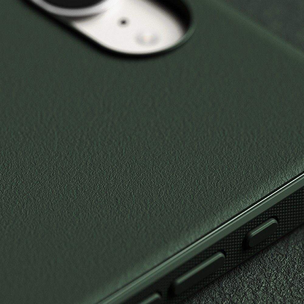 COQUE RINGKE ONYX MAGNETIQUE MAGSAFE IPHONE 16E VERT FONCÉ