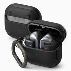 COQUE POUR SAMSUNG GALAXY BUDS 3 / 3 PRO RINGKE ONYX MAGNETIQUE MAGSAFE NOIR