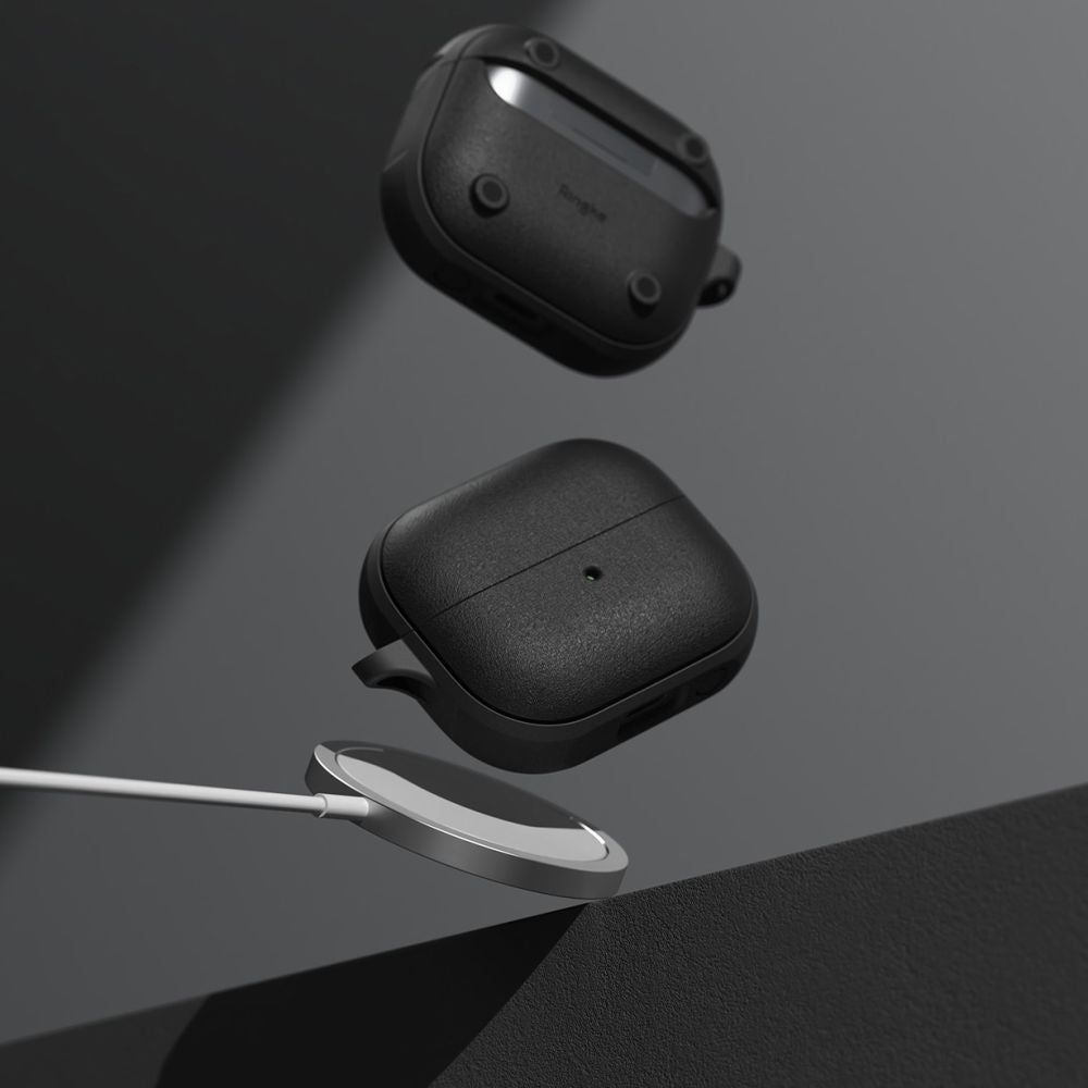 COQUE POUR SAMSUNG GALAXY BUDS 3 / 3 PRO RINGKE ONYX MAGNETIQUE MAGSAFE NOIR