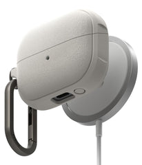 COQUE POUR SAMSUNG GALAXY BUDS 3 / 3 PRO RINGKE ONYX MAGNETIQUE MAGSAFE GRIS CHAUD