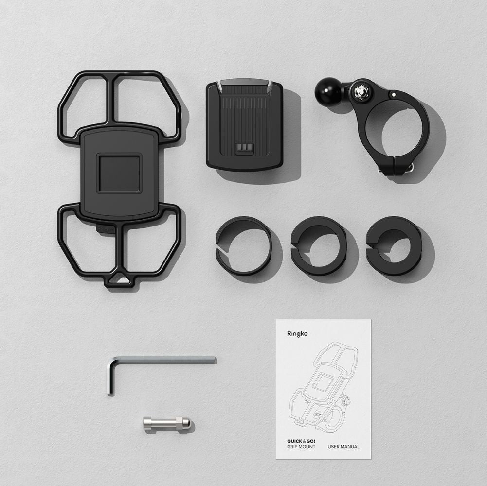 RINGKE QUICK & GO SUPPORT DE VÉLO NOIR