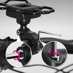 RINGKE QUICK & GO SUPPORT DE VÉLO NOIR