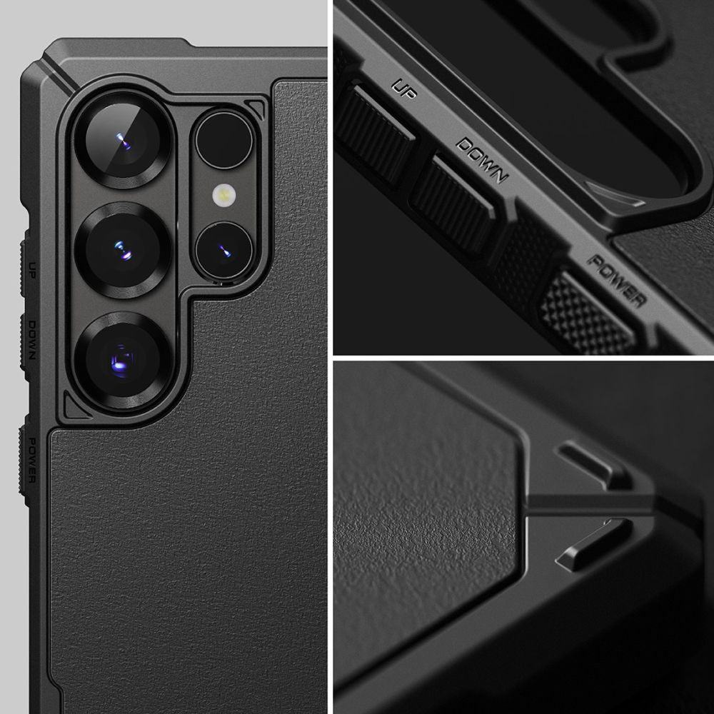 COQUE RINGKE RUGGED GEAR GALAXY S25 ULTRA NOIRE
