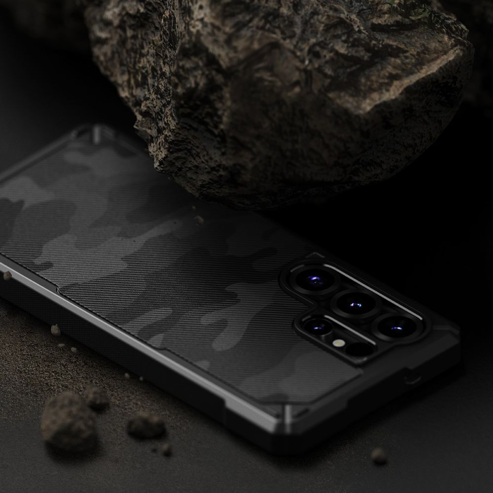 COQUE RINGKE RUGGED GEAR GALAXY S25 ULTRA CAMO NOIR